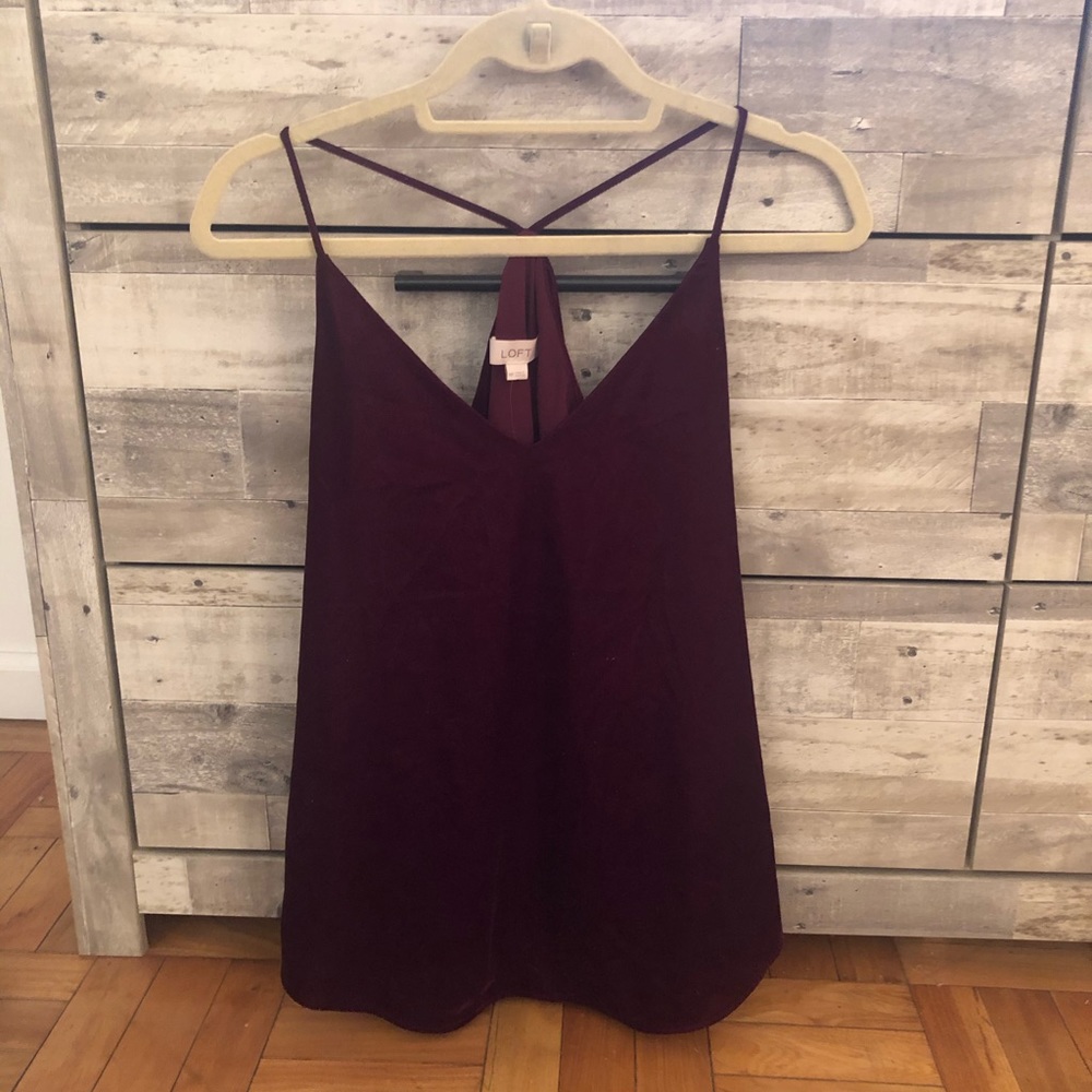 Loft Velvet Tank